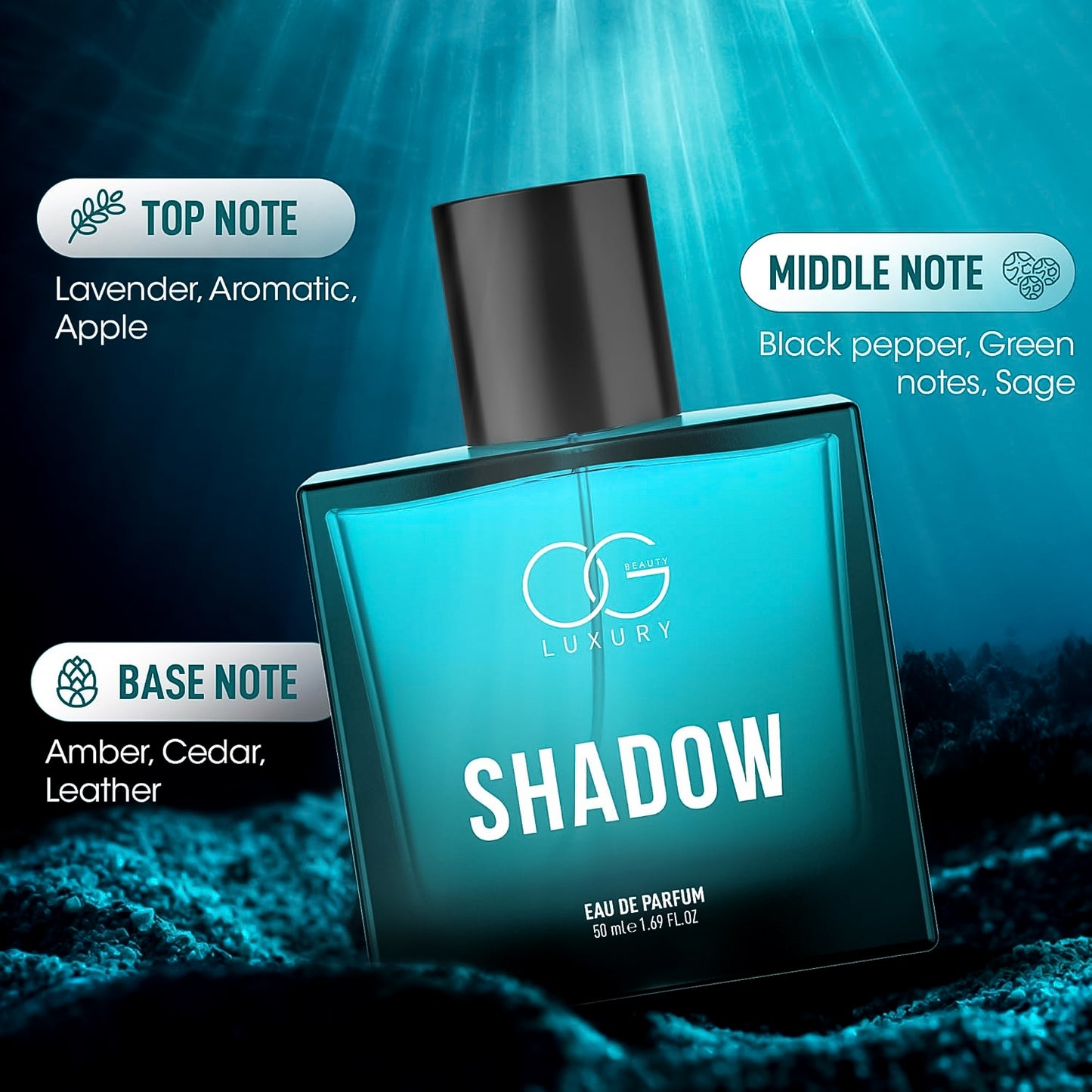 Og Beauty Luxury Shadow Eau De Parfum (50ml  1 Pc)